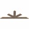 Ekena Millwork Saratoga Smooth Timber Gable Bracket, Douglas Fir, 72"W x 27"H x 1 1/2"D x 5 1/2"F, 9/12 Pitch GBW072X27X0206SAR00SDF - alternate 3